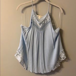 Powder blue tank